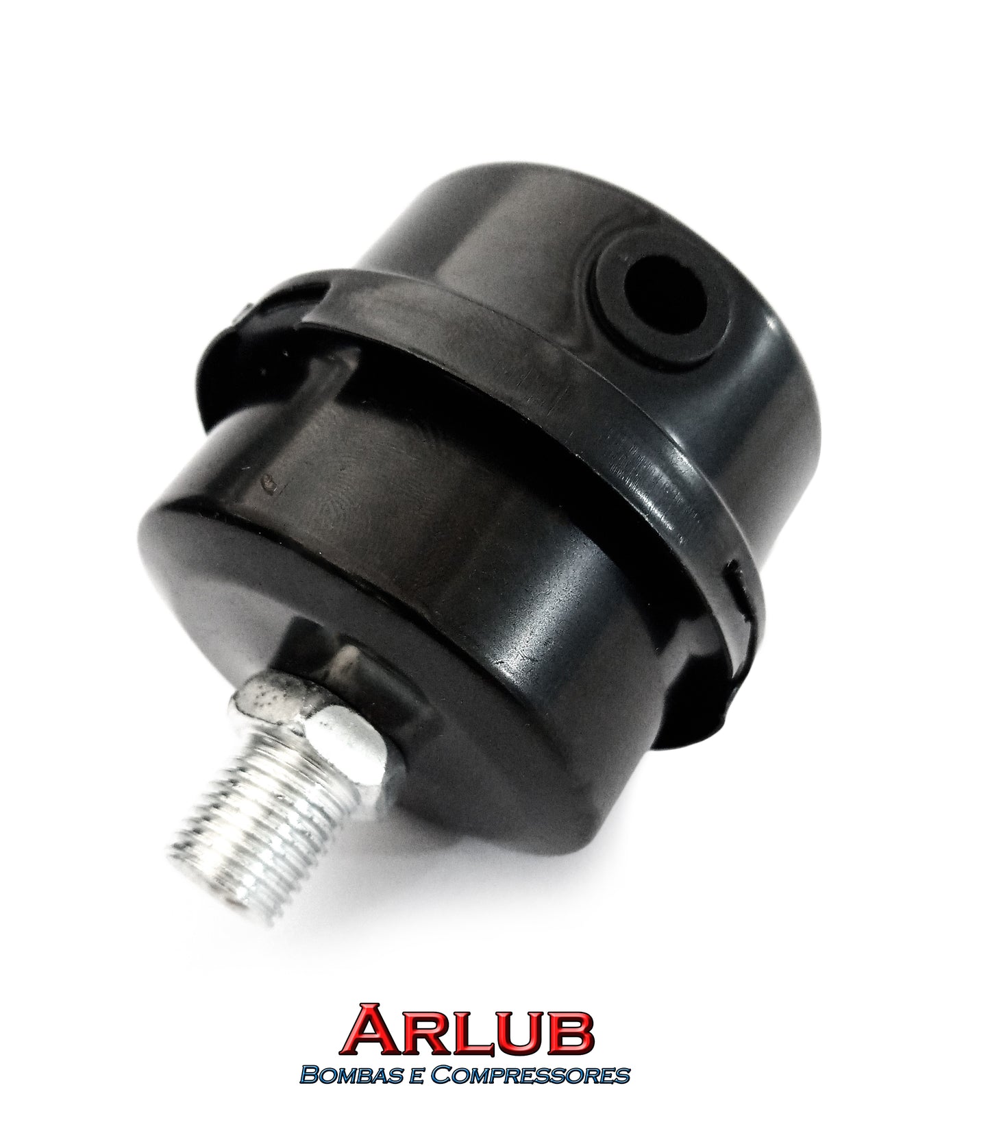 Filtro de ar rosca 1/4 em aço para compressores de ar (1285)