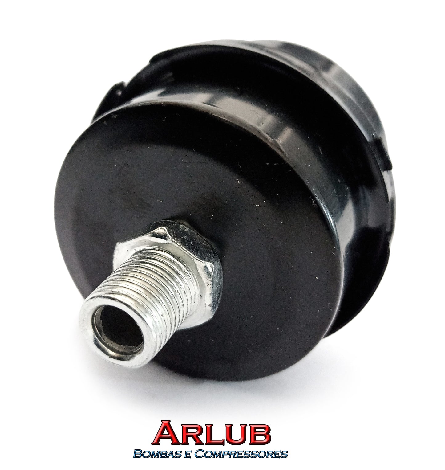 Filtro de ar rosca 1/4 em aço para compressores de ar (1285)