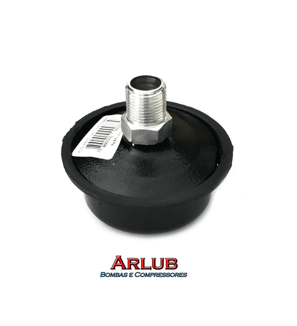 Filtro completo com elemento de rosca 1/4" para compressores de ar (1152)