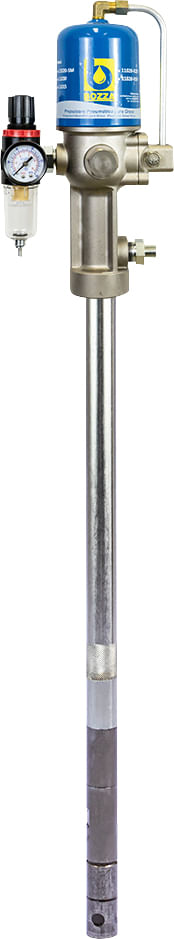 Silenciador pneumático rosca 1/8" para propulsora Bozza 11020/12020-G1 ou uso diverso (A083)
