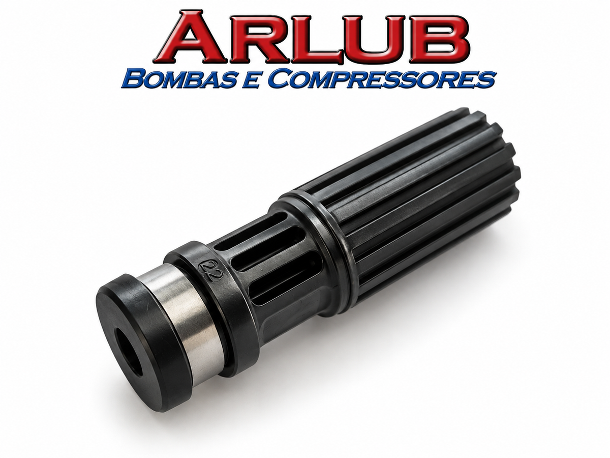 Esguicho preto 2.2mm de Nylon - rosca 1/2" para mangueira de lavadoras - lava rápido (A122)