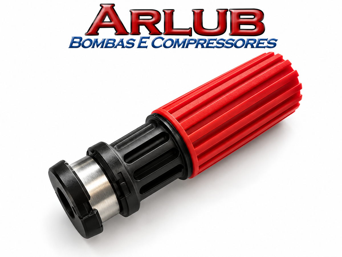 Esguicho vermelho 3.2mm de Nylon - rosca 1/2" para mangueira de lavadoras - lava rápido (A121)