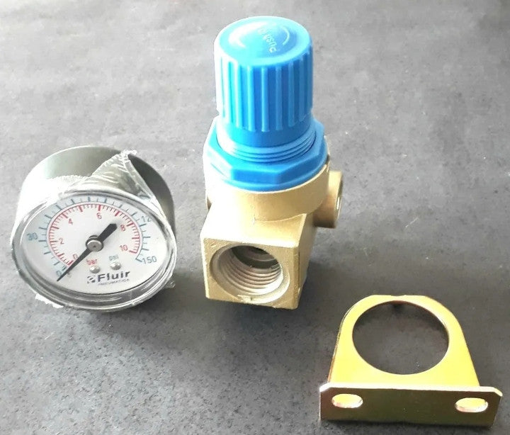 Válvula reguladora de pressão rosca de 1/2" - Fluir para pistola de pintura e outros (1037)