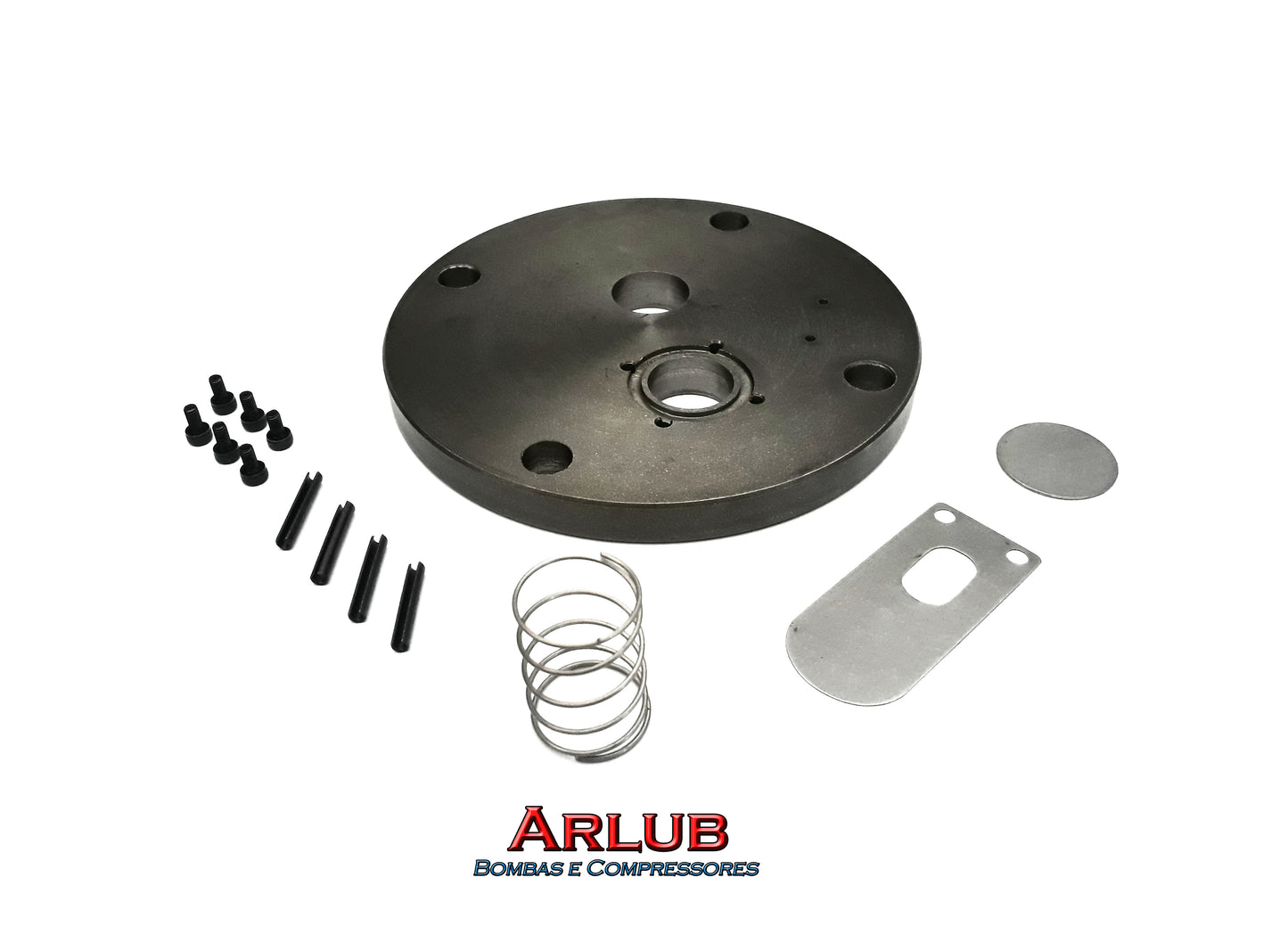 Placa de válvula para compressor de ar Wayne 10 Sd / 15 Sd pistão de 68mm (1040)