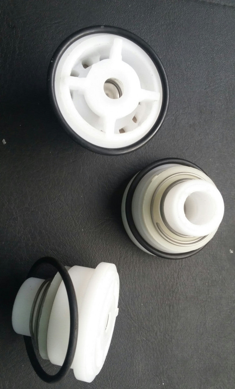 Kit 03 válvula de nylon para lavadora de alta pressão Hidromar BH-6100 e semelhantes (1055)