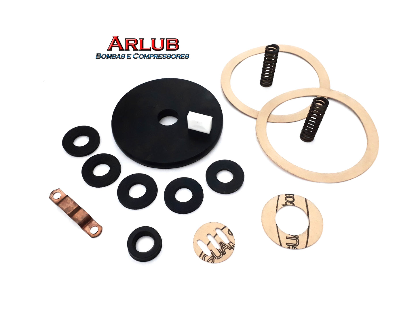 Kit reparo motor de ar para engraxadeira pneumática Bozza 13020-Z gigante (1082)