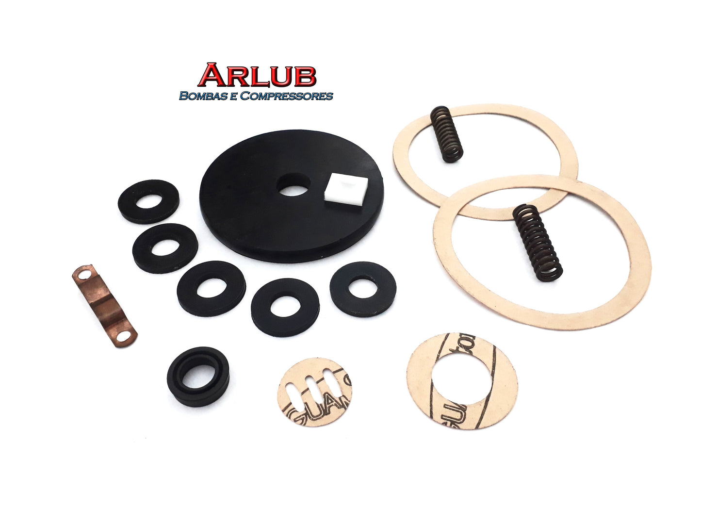 Kit reparo motor de ar para engraxadeira pneumática Bozza 13020-Z gigante (1082)