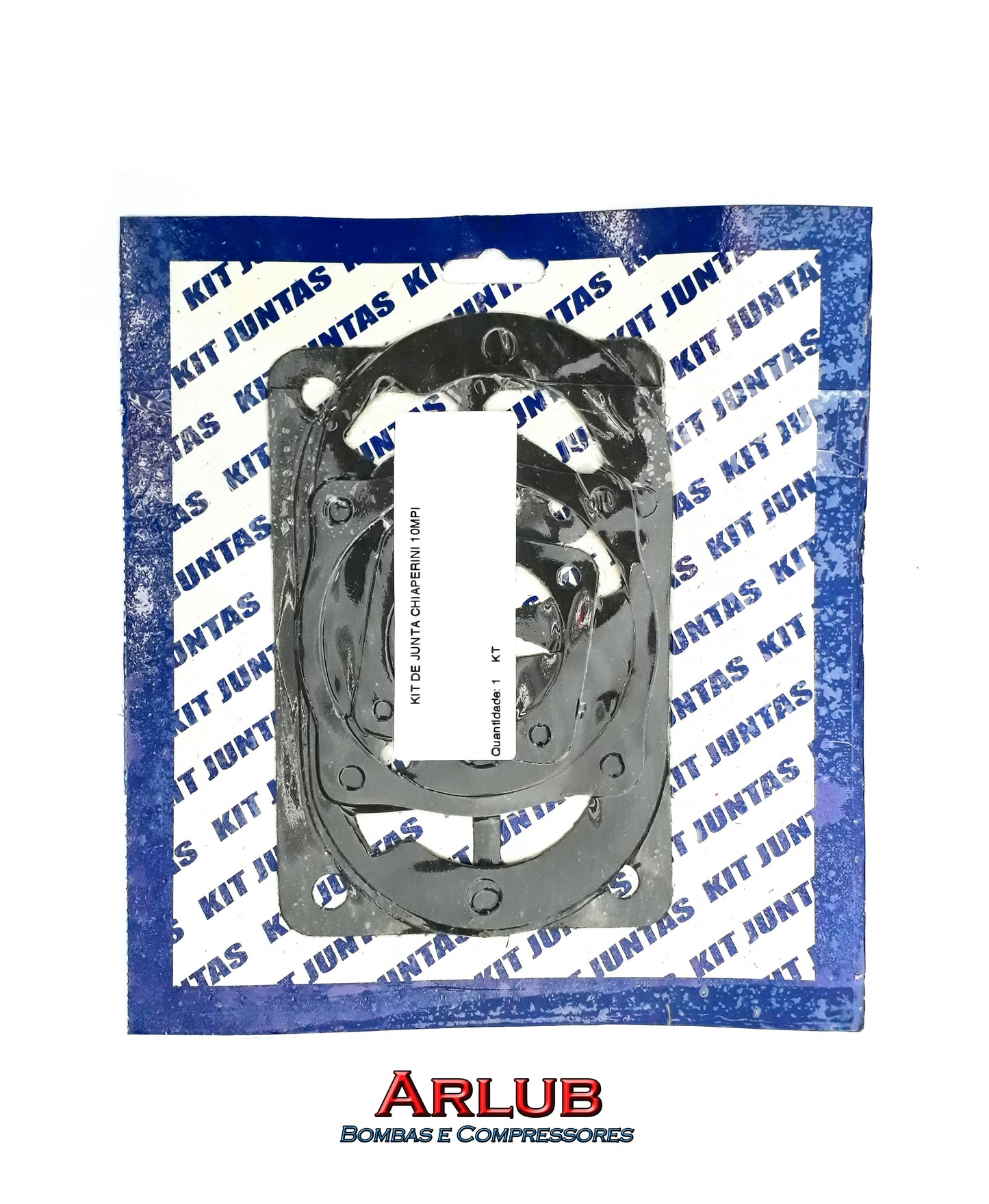 Kit de junta completo com trama de aço para compressores Chiaperini 10 MPI (1090)