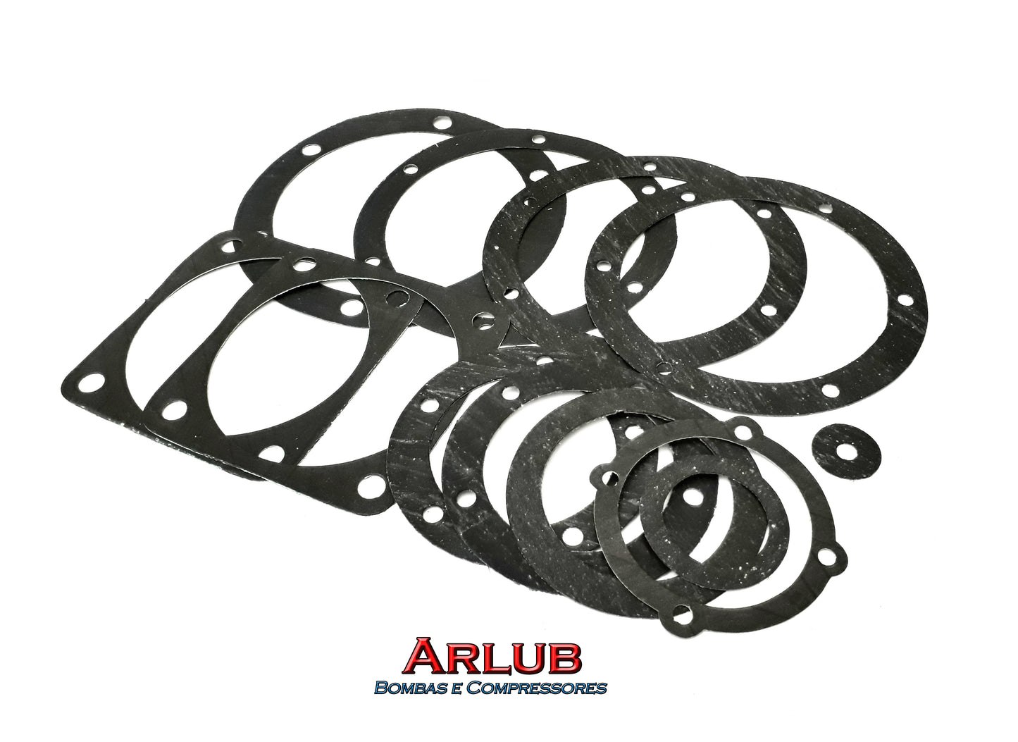 Kit de junta completo compressores Wayne W720 / Chiaperini CJ 25 apv e semelhantes (1154)