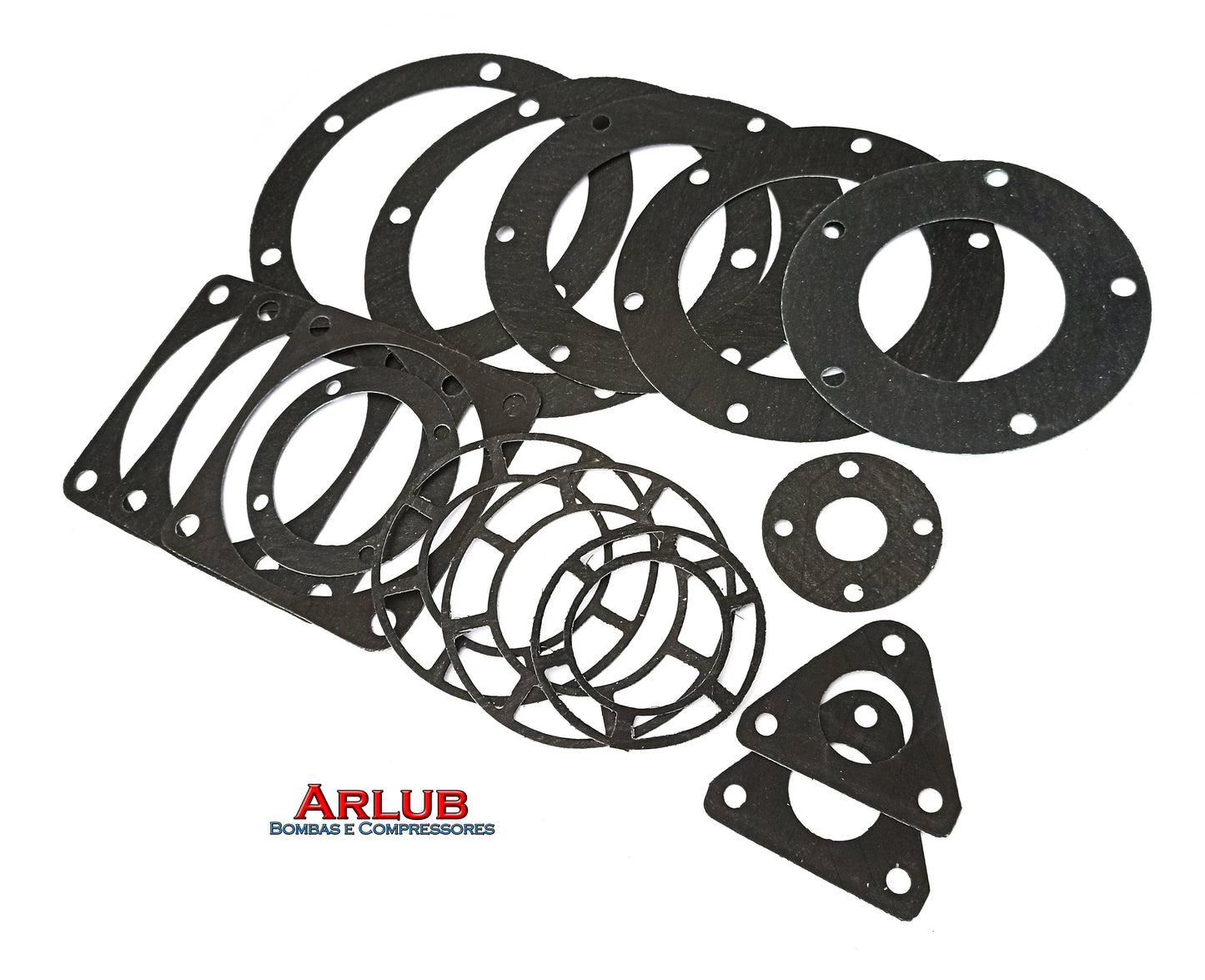 Kit de junta completo com trama de aço compressor Schulz antigo Msw 60 Ap (1164)