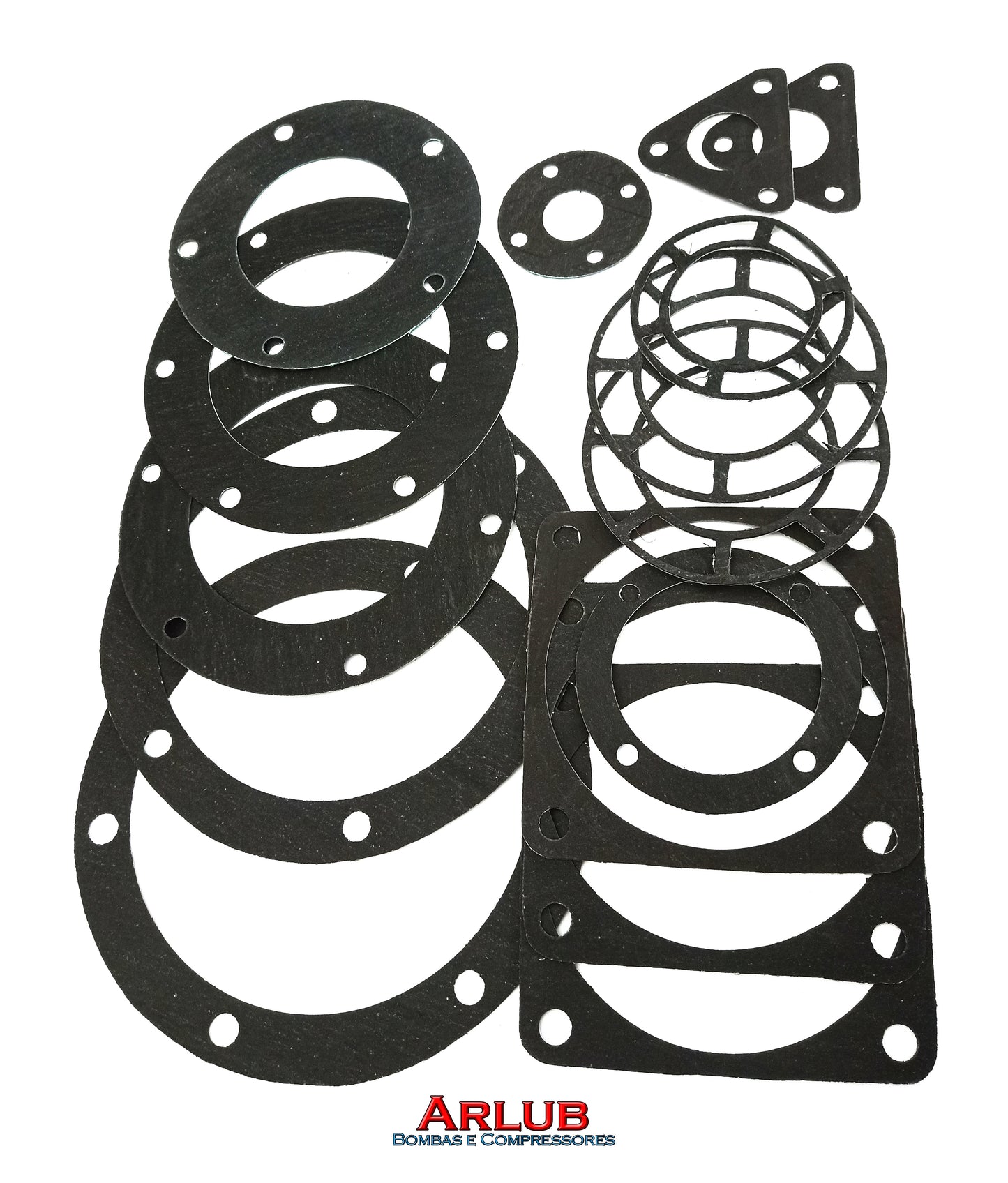 Kit de junta completo com trama de aço compressor Schulz antigo Msw 60 Ap (1164)