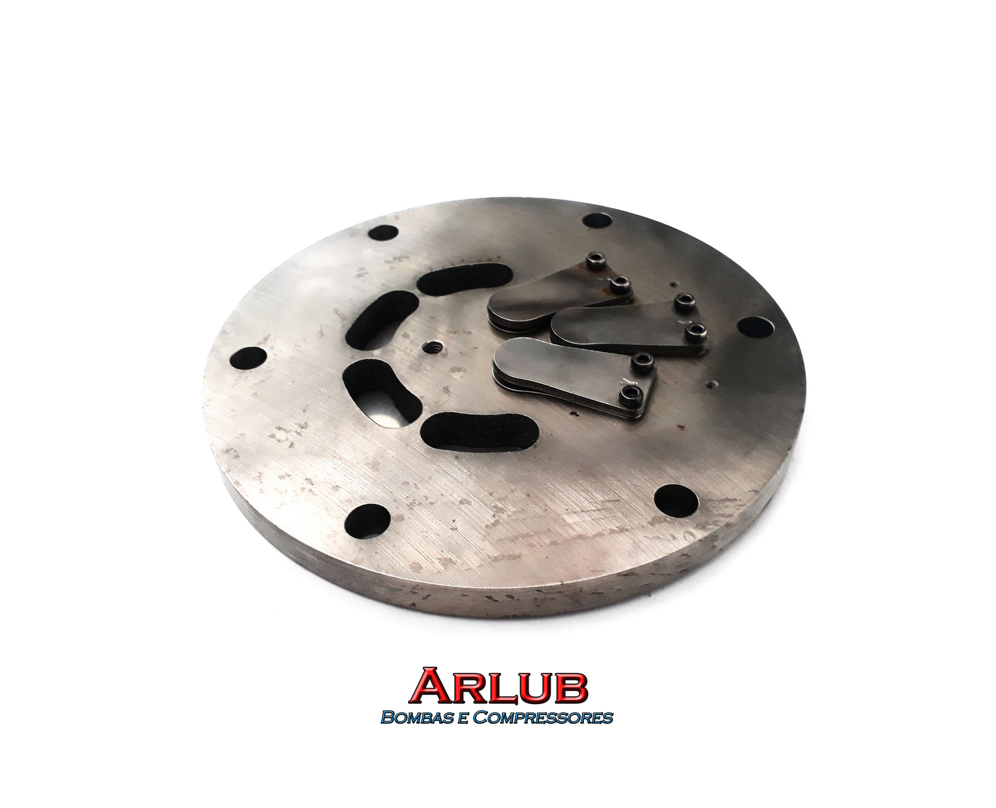 Placa de válvula AP 90mm compressores Schulz Mswv 80 Max / Msw 60 Max (1240)