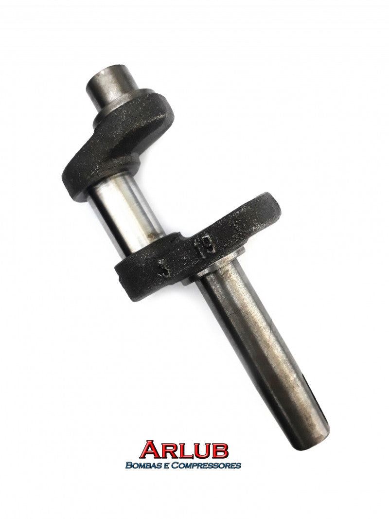 Eixo virabrequim para compressor de ar Douat 5,2 antigo colo 22mm (1259)