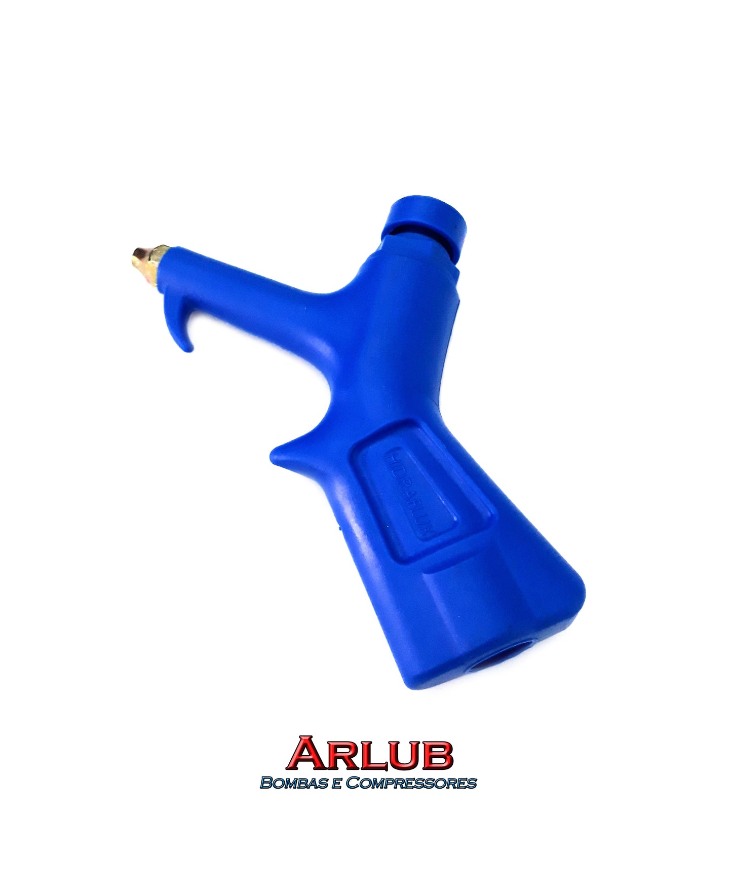 Bico de ar plástico azul para uso diverso rosca fêmea 1/4" (1266)