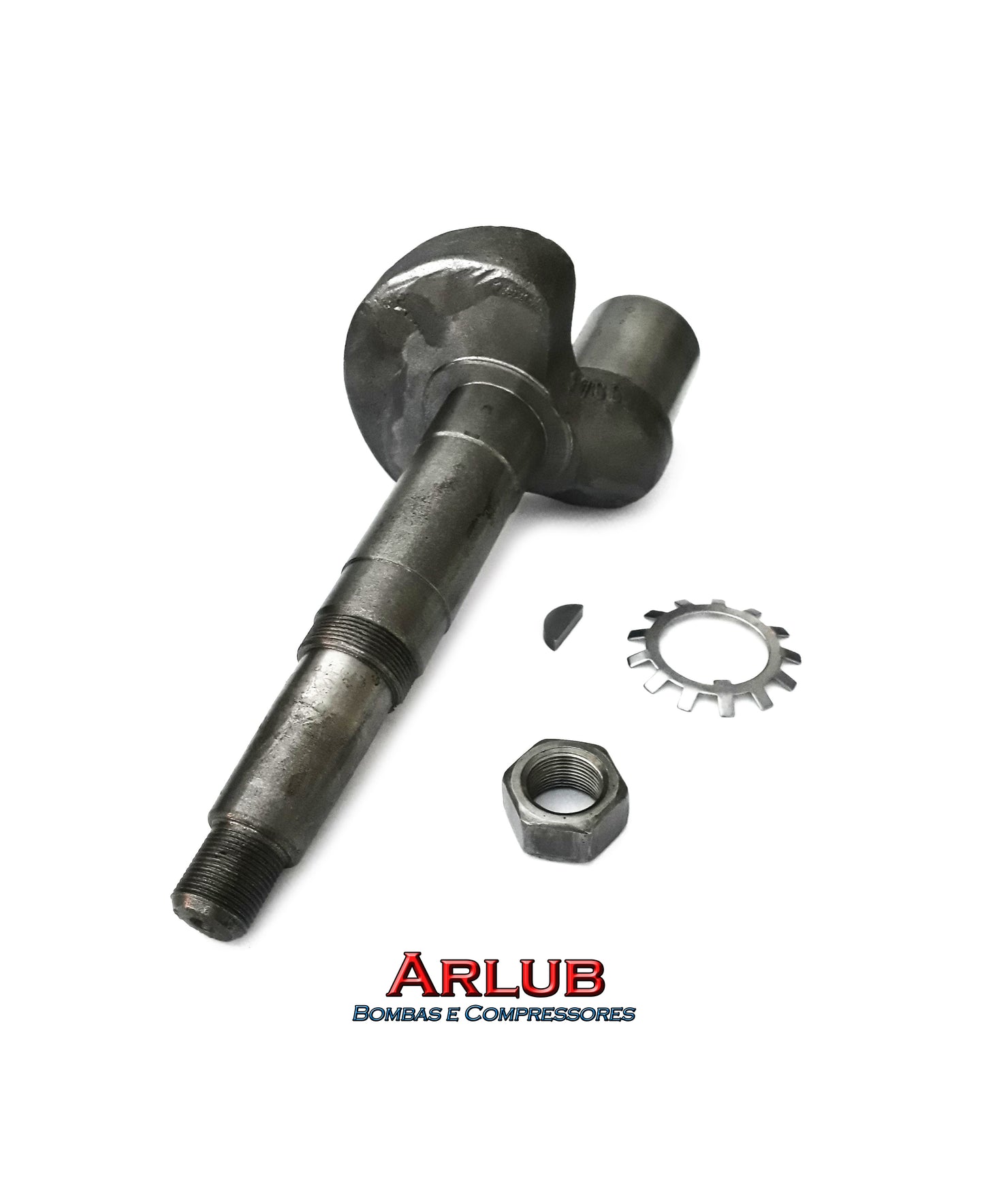 Eixo virabrequim para compressor de ar Wayne Wtv 40n bp (2063)