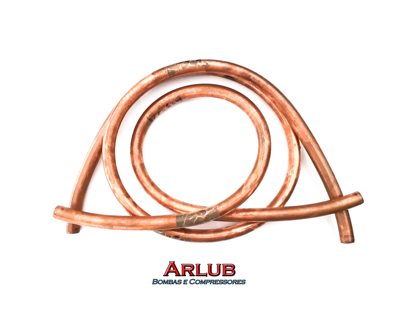 Serpentina de cobre sem porcas para compressor de ar Schulz Msv 20 max (2106)