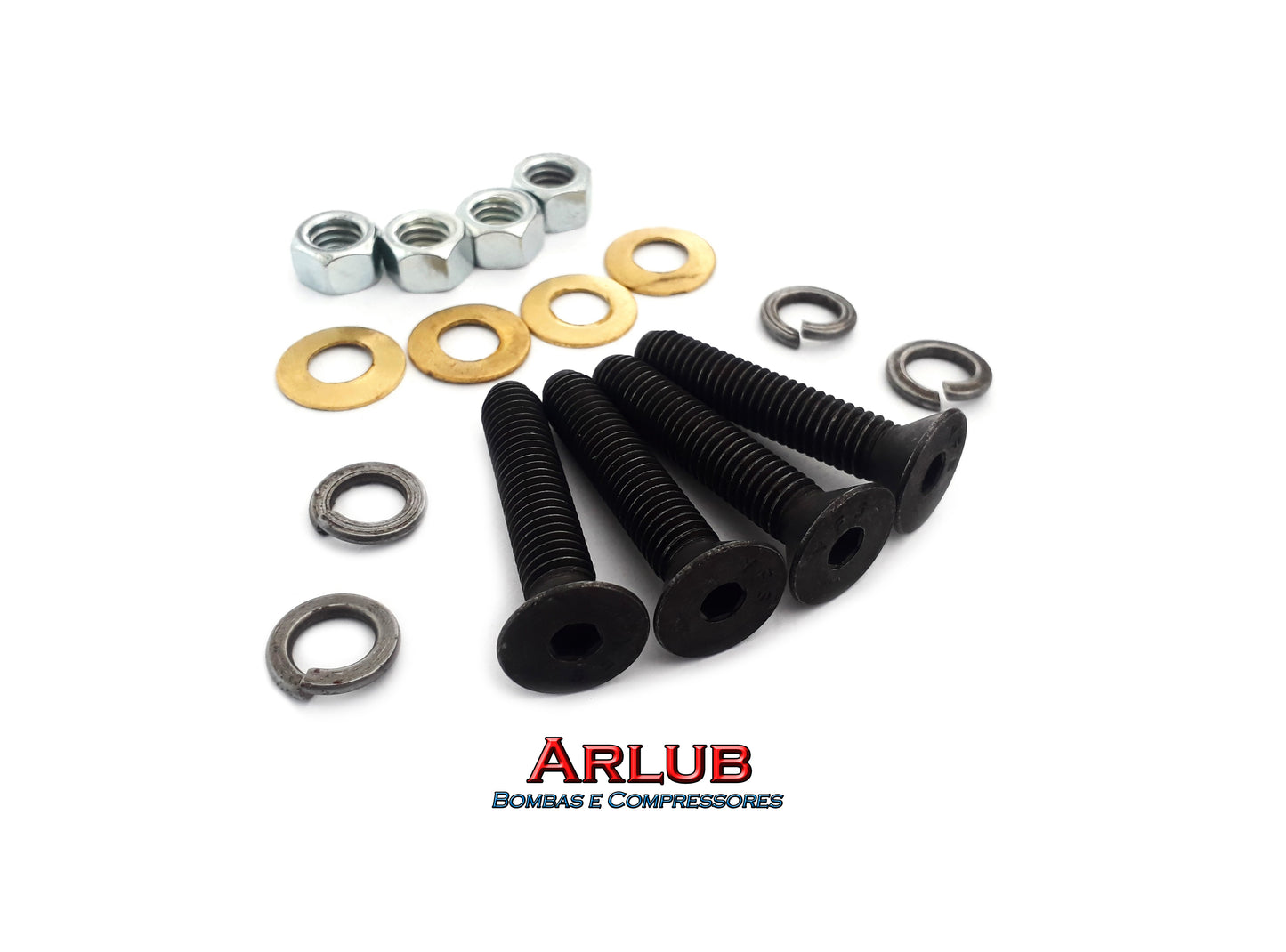 Kit parafuso da placa compressor Wayne W900 / Schulz Mswv 60 fort (A427)