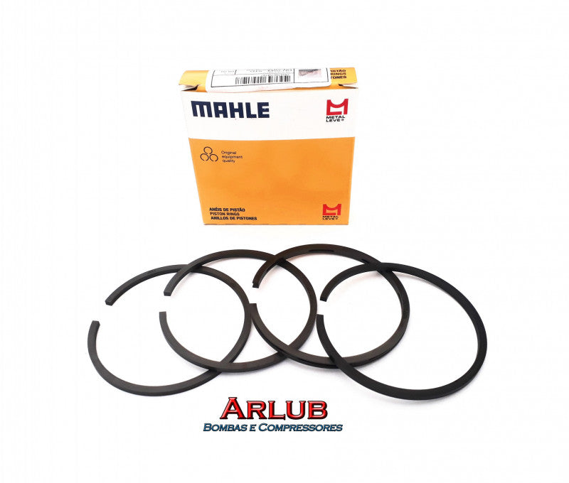 Jogo de anéis 68mm para compressor de ar Wayne antigo 10 sd / 15 sd (A506)