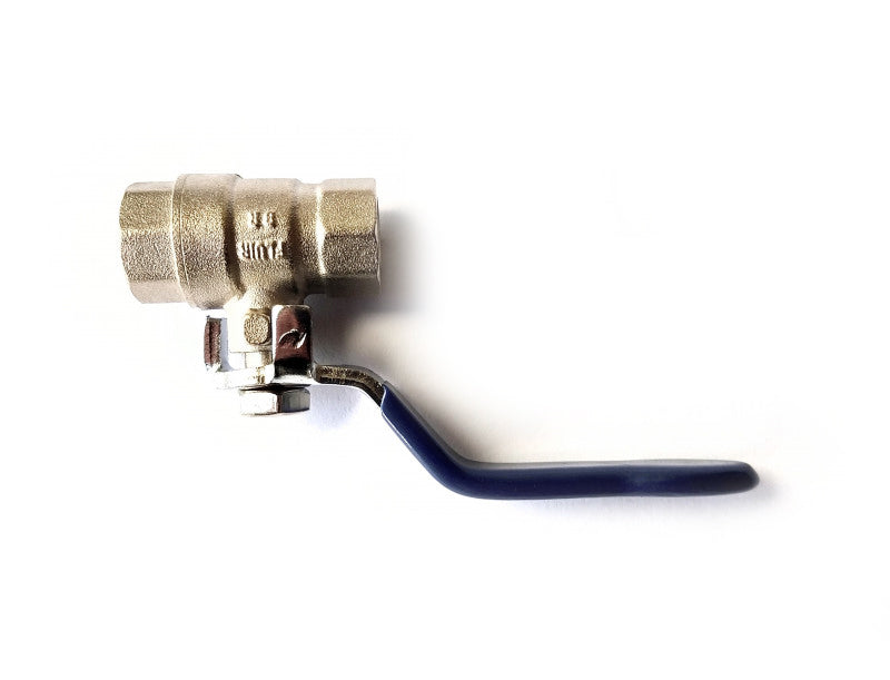 Registro de esfera com rosca fêmea de 1/4" para conexões gerais (A666)