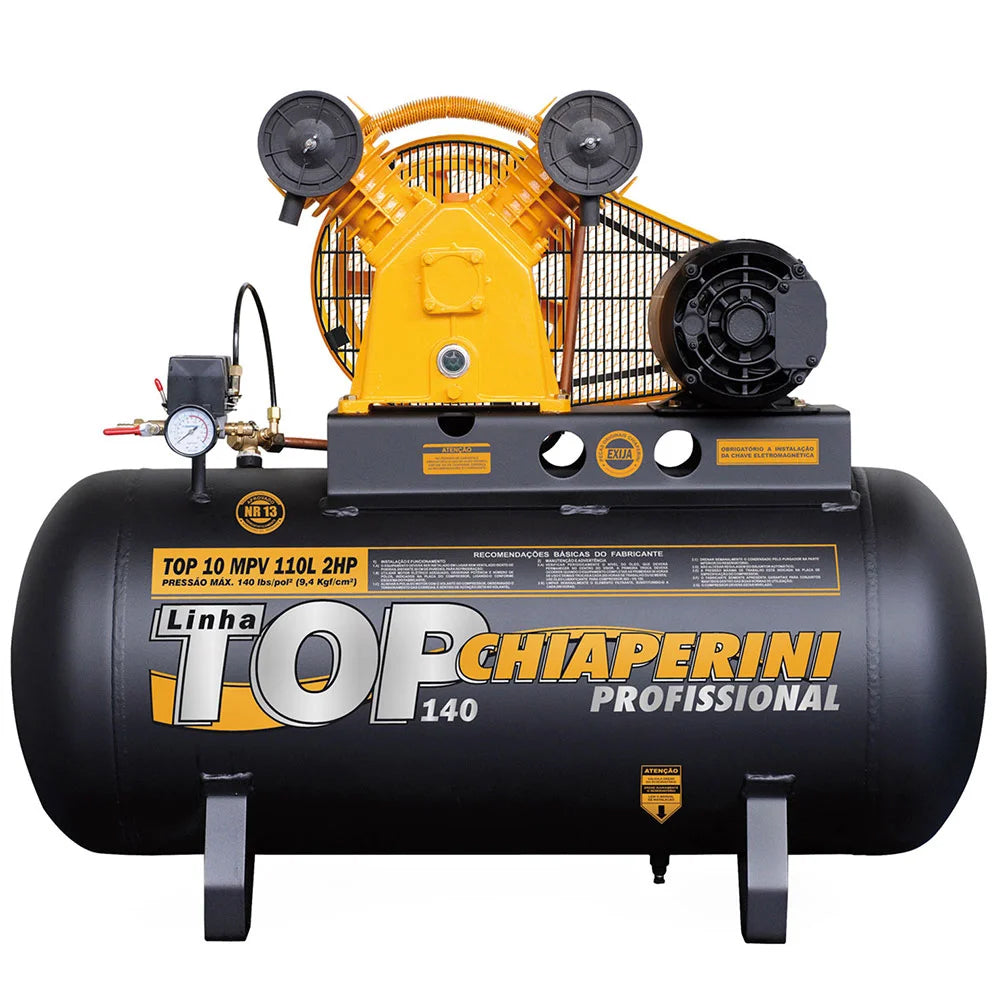 Kit de junta completo com trama de aço para compressores de ar Chiaperini Top 10 Mpv (1192)