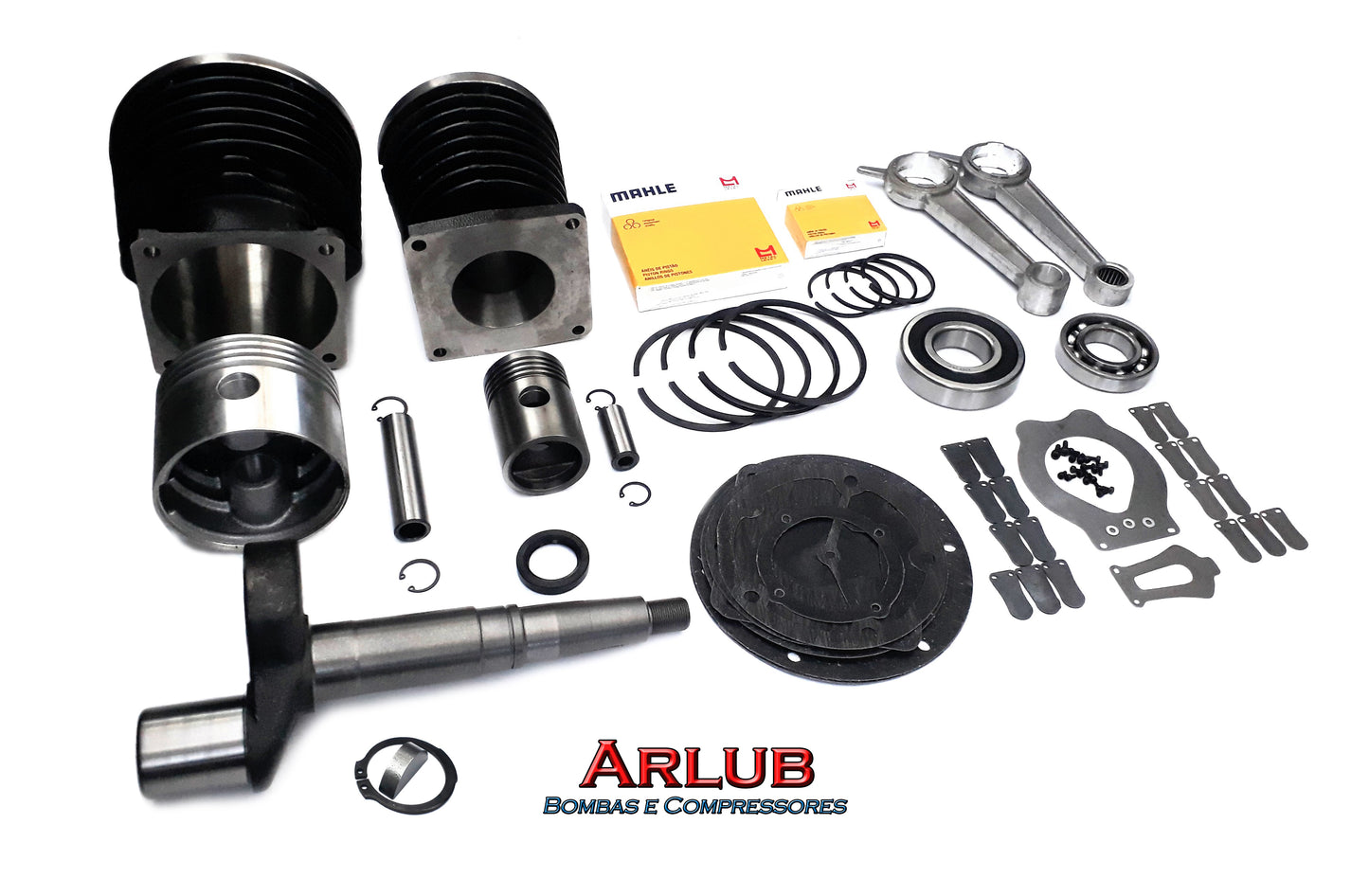 Kit peças de reposição para compressor de ar Schulz Msv 30 max / Msv 40 max (CX15)