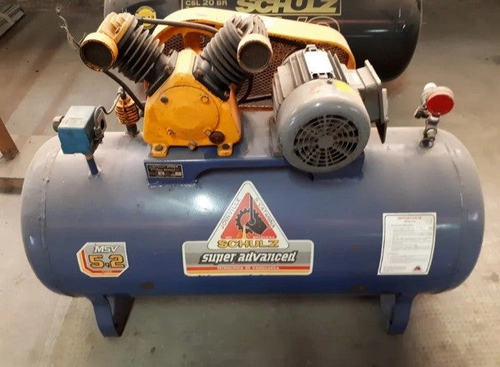 Kit peças de reposição compressor de ar Schulz antigo Msv 5,2 ss cilindro com saia (1005)