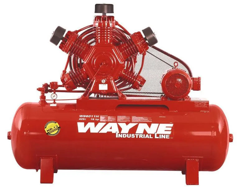 Pino do pistão 2.1/2 com travas para compressores Wayne W900 W700 (A070)