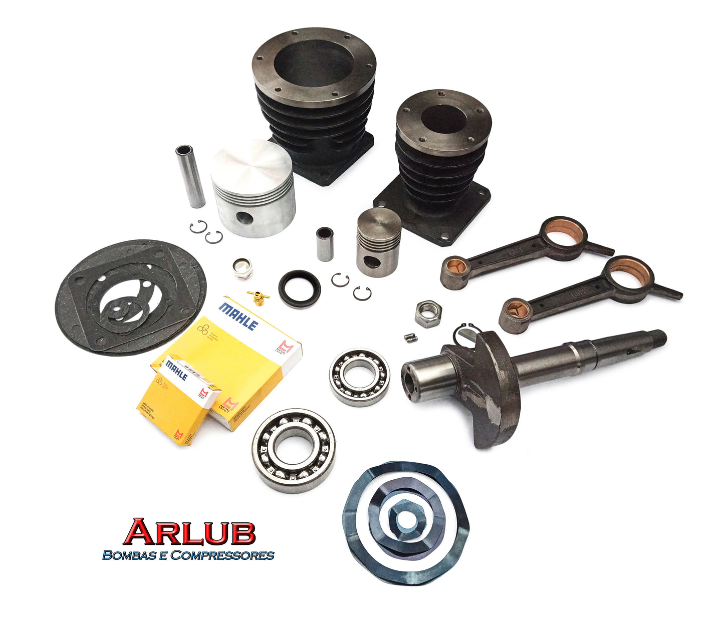 Kit peças de reposição para compressor de ar Wayne W20/60sd e Wayne W7 (CX10)