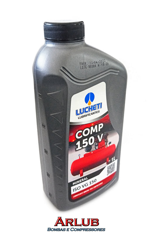 Óleo lubrificante vermelho Aw-150 especial para compressores de ar 1 Litro (CX21)