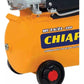 Compressor de ar elétrico portátil Chiaperini Mc 7.6/21-2hp (P024)