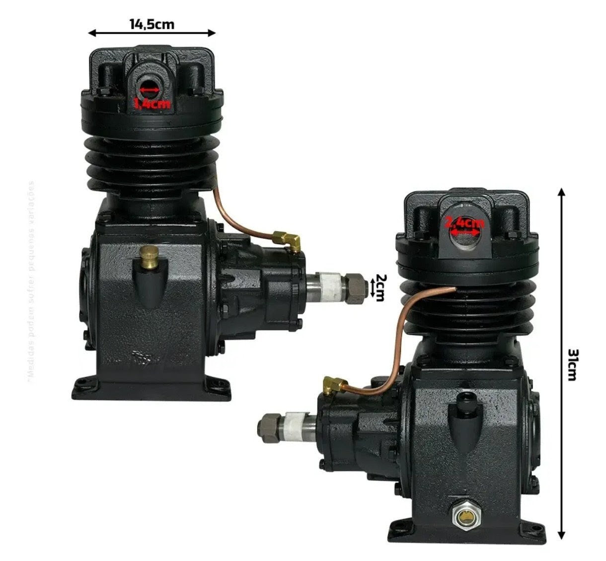Unidade compressora para colheitadeiras New Holland Msi 10 Nh - diversos modelos (P021)