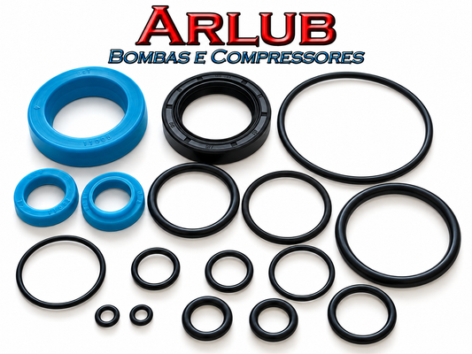 Kit reparo vedação para paleteira hidráulica Still TX-25 (A159)
