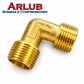 Cotovelo da tampa de rosca macho  3/8"x 3/8" para moto compressores (A154)