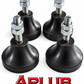 Jogo de amortecedor para compressor 70kg Nº 1 / parafuso 5/16" - Jogo 4 peça (1039)