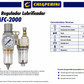 Filtro Regulador Lubrificador 1/4" Ch Afc-2000 Chiaperini (1021)