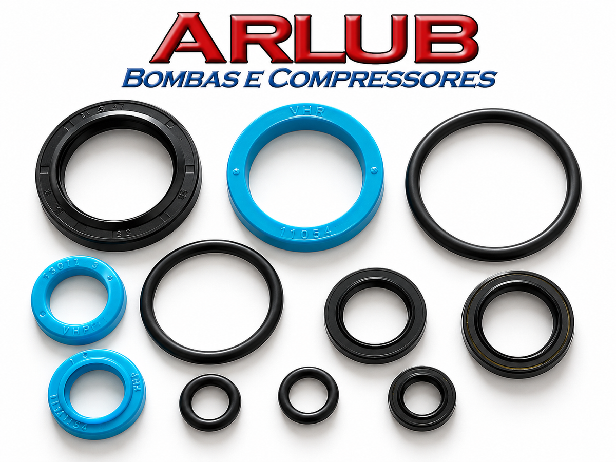 Kit reparo vedação para paleteira hidráulica Bovenau 3 toneladas (A160)