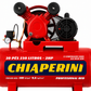 Compressor de ar Chiaperini Red 10 pés de 150l - motor 2HP / 140 Psi monofásico (P010)