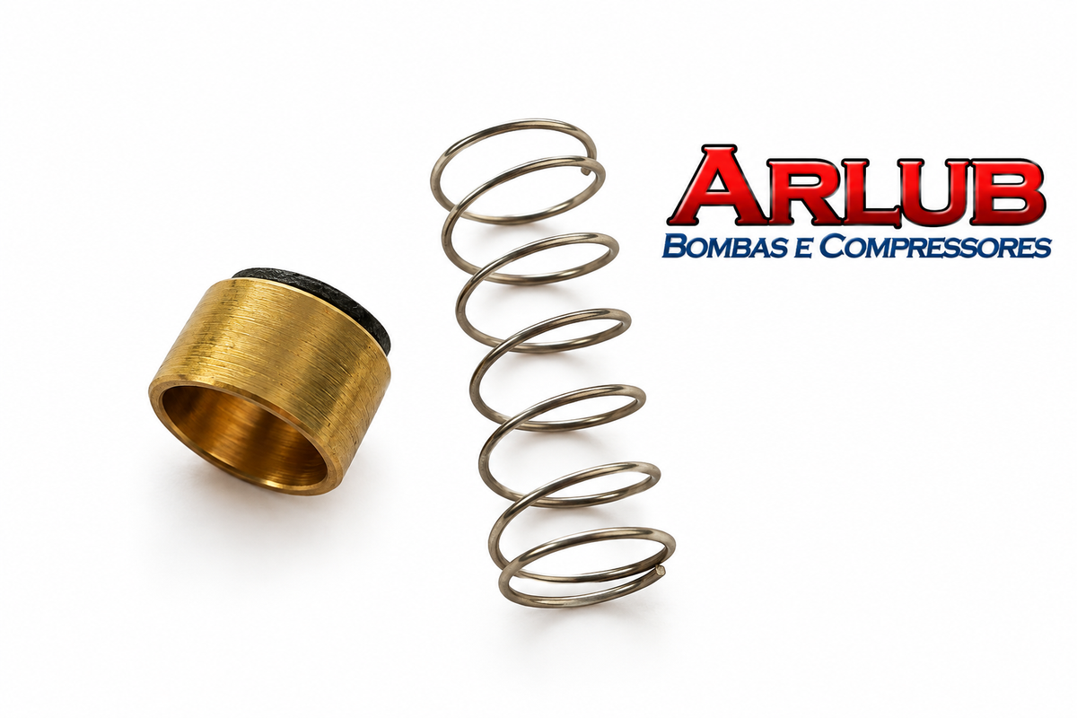 Reparo para válvula de retenção 15,87mm compressores de ar de 10 pés - latão (A149)