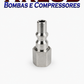 Pino do engate rápido 1/4" por rosca fêmea 1/4" Npt (A108)