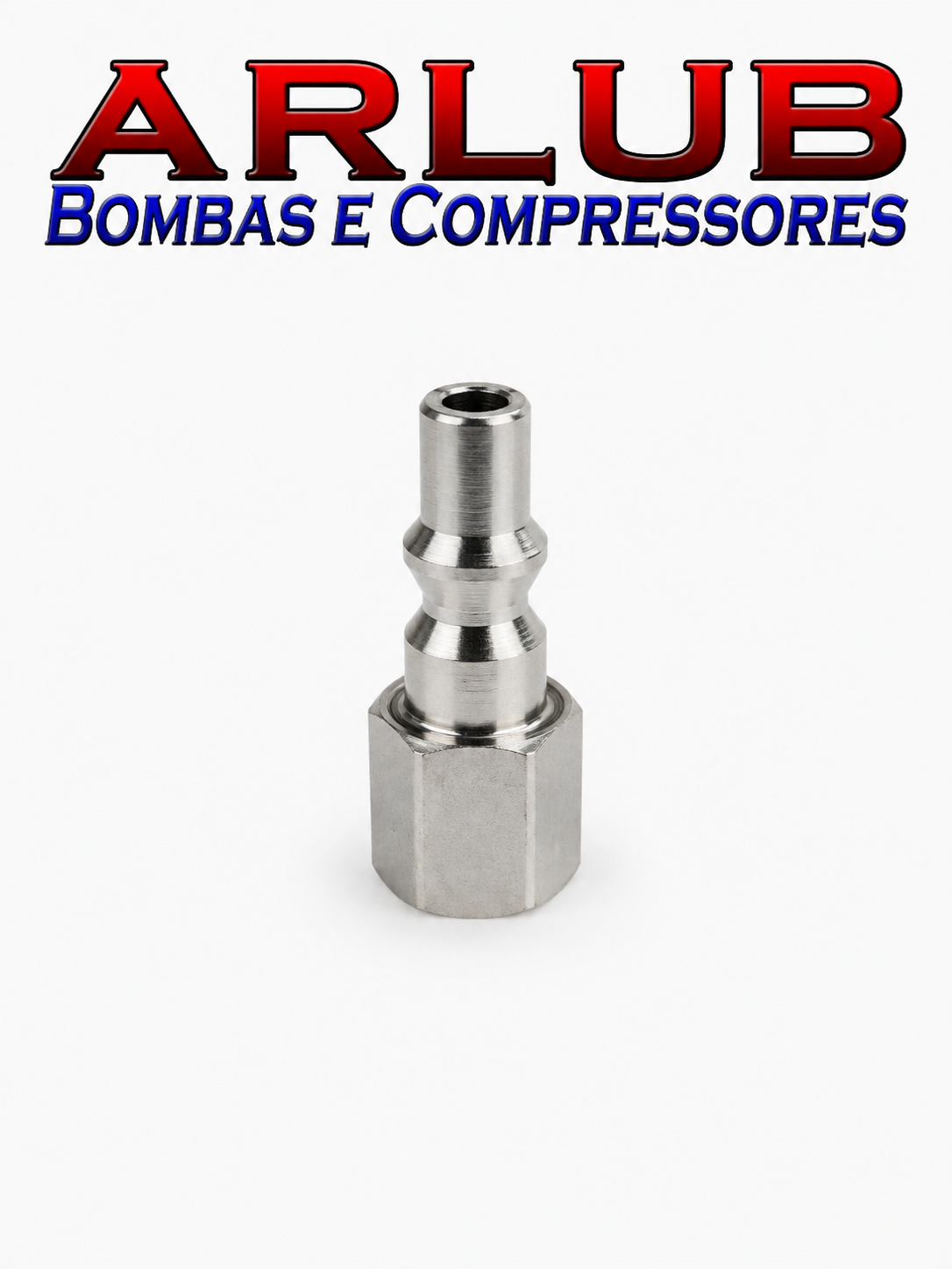 Pino do engate rápido 1/4" por rosca fêmea 1/4" Npt (A108)