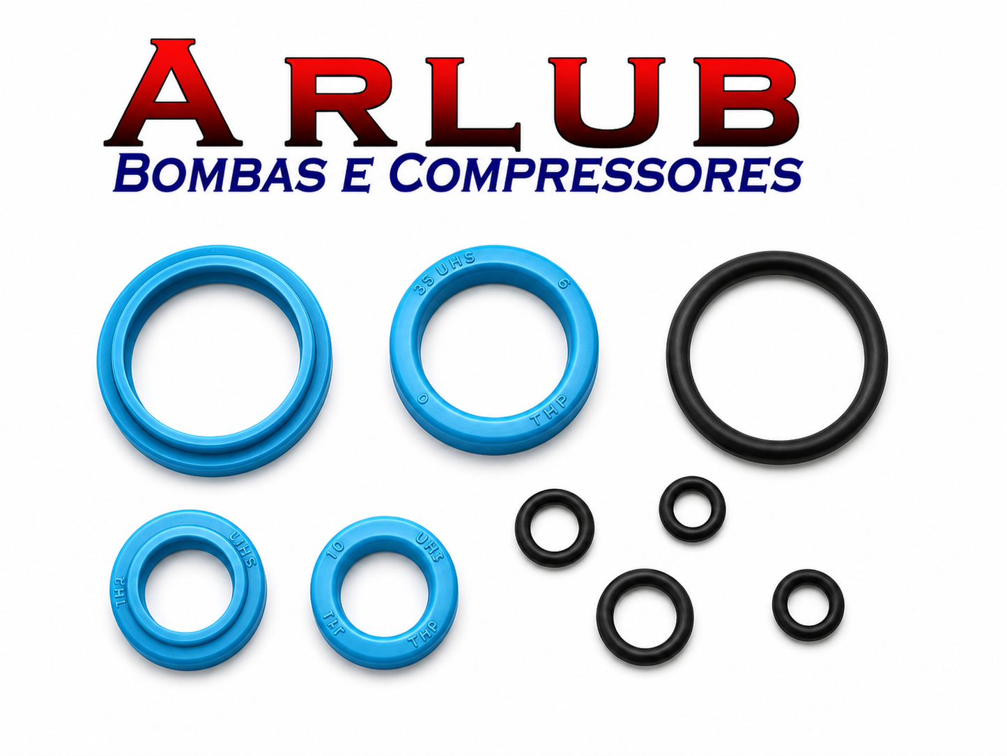 Kit Reparo vedação Paleteira Menegotti 2 Toneladas (A098)