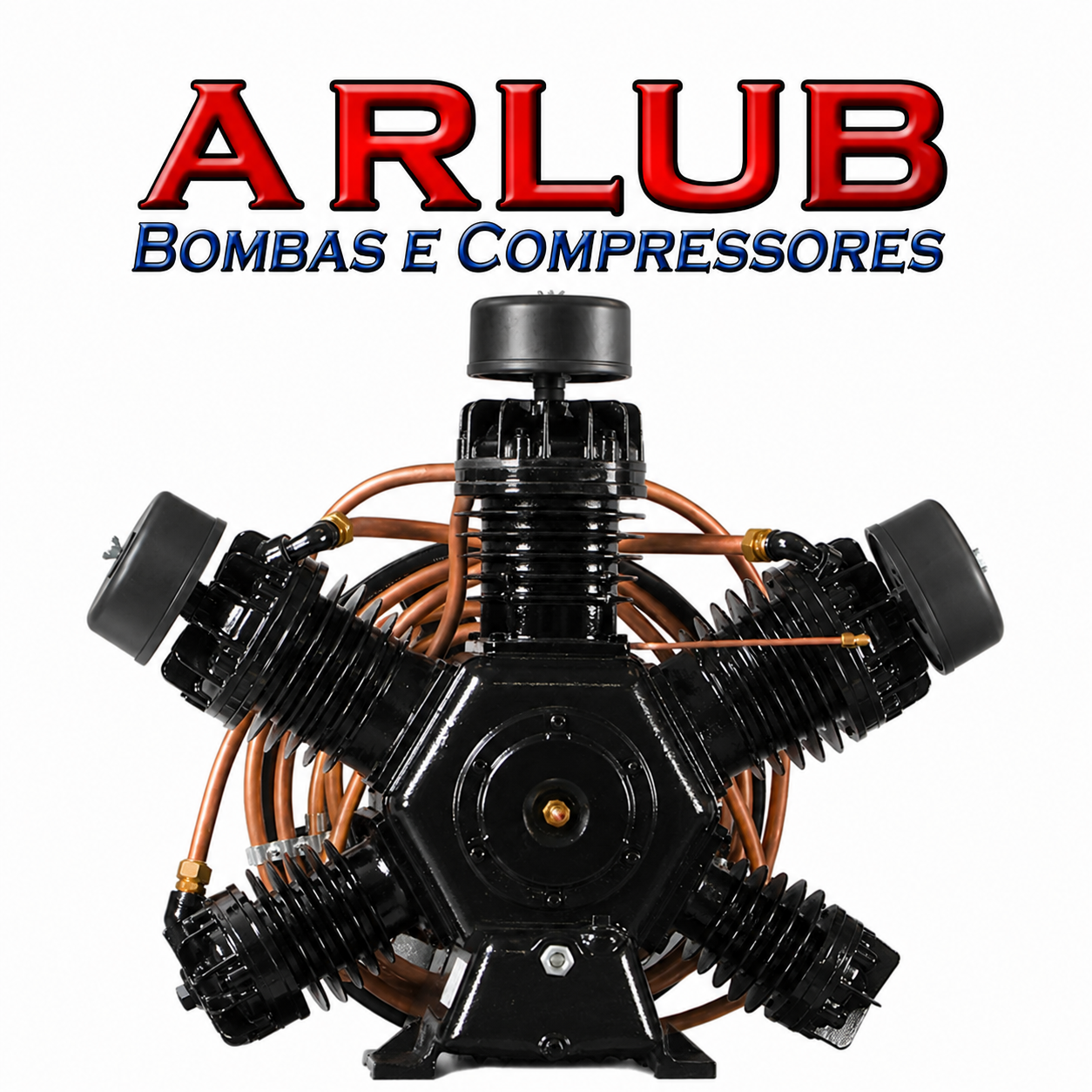 Unidade compressora cabeçote 60 pés de 175 Psi 05 pistões Wayne W900 e semelhantes (P014)