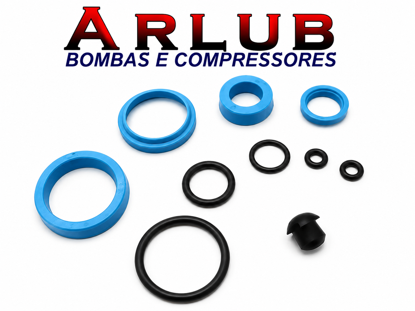 Kit Reparo Vedação Paleteira Paletrans Tm 2220/ Tm 3020 (A094)