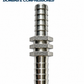 Emenda de 1/2" x 1/2" com canal para mangueira de lavadoras lava rápido (A119)