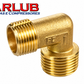 Cotovelo da tampa de rosca macho  1/2"x 3/8" para moto compressores (A153)
