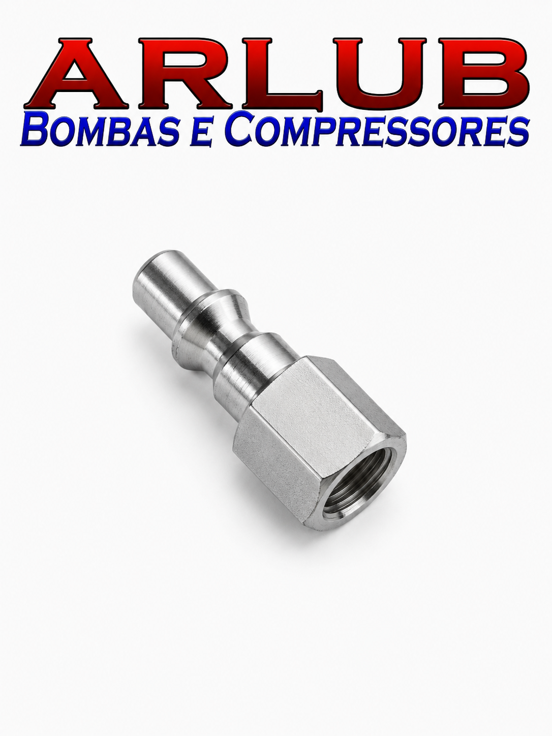 Pino do engate rápido 1/4" por rosca fêmea 1/4" Npt (A108)