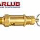 Válvula de segurança AP 175 PSI de rosca 1/4" para compressores de ar (A152)