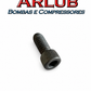 Parafuso 1/4" do condutor de ar propulsora Bozza antiga 11020/12020-G1 (A074)
