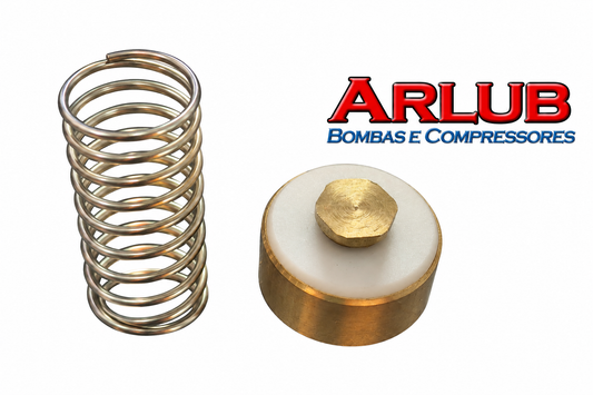 Reparo para válvula de retenção compressores 40/60 pés Wayne W800 / W900 (A132)