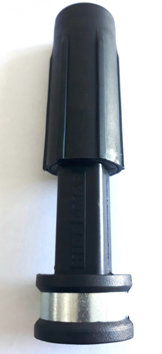 Esguicho preto 3,2mm com rosca fêmea de 1/2" para lavadoras de alta pressão (1057)